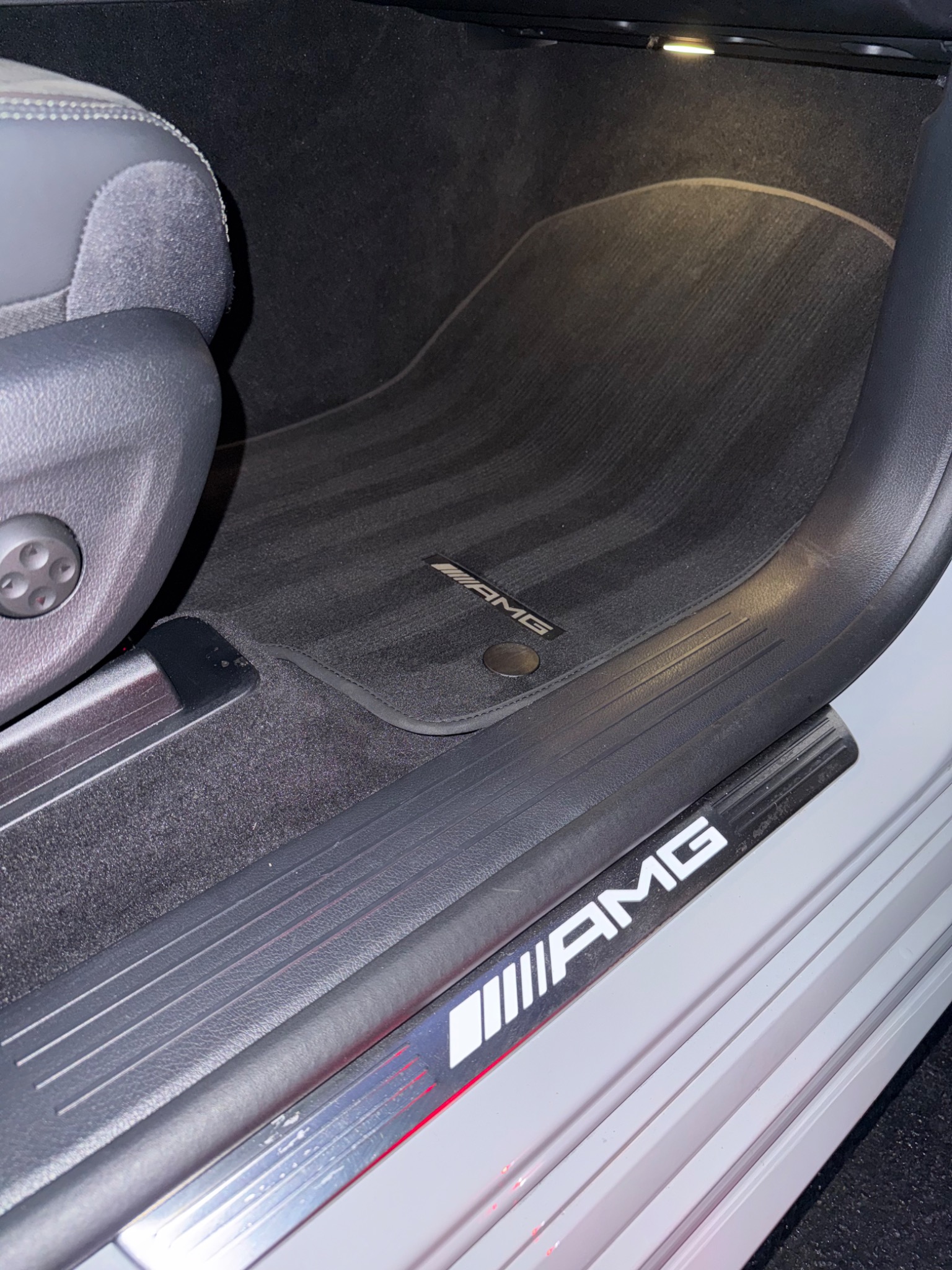 AMG Floor Mat Detail